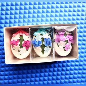 Vintage SHANGHAI HANDCRAFTS Easter egg Ornaments